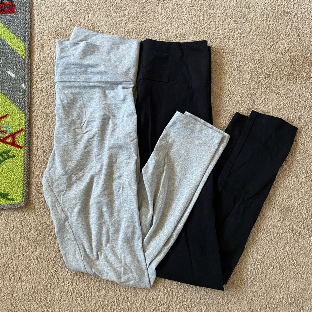 👑 (3 for $15) 2pack F21 leggings